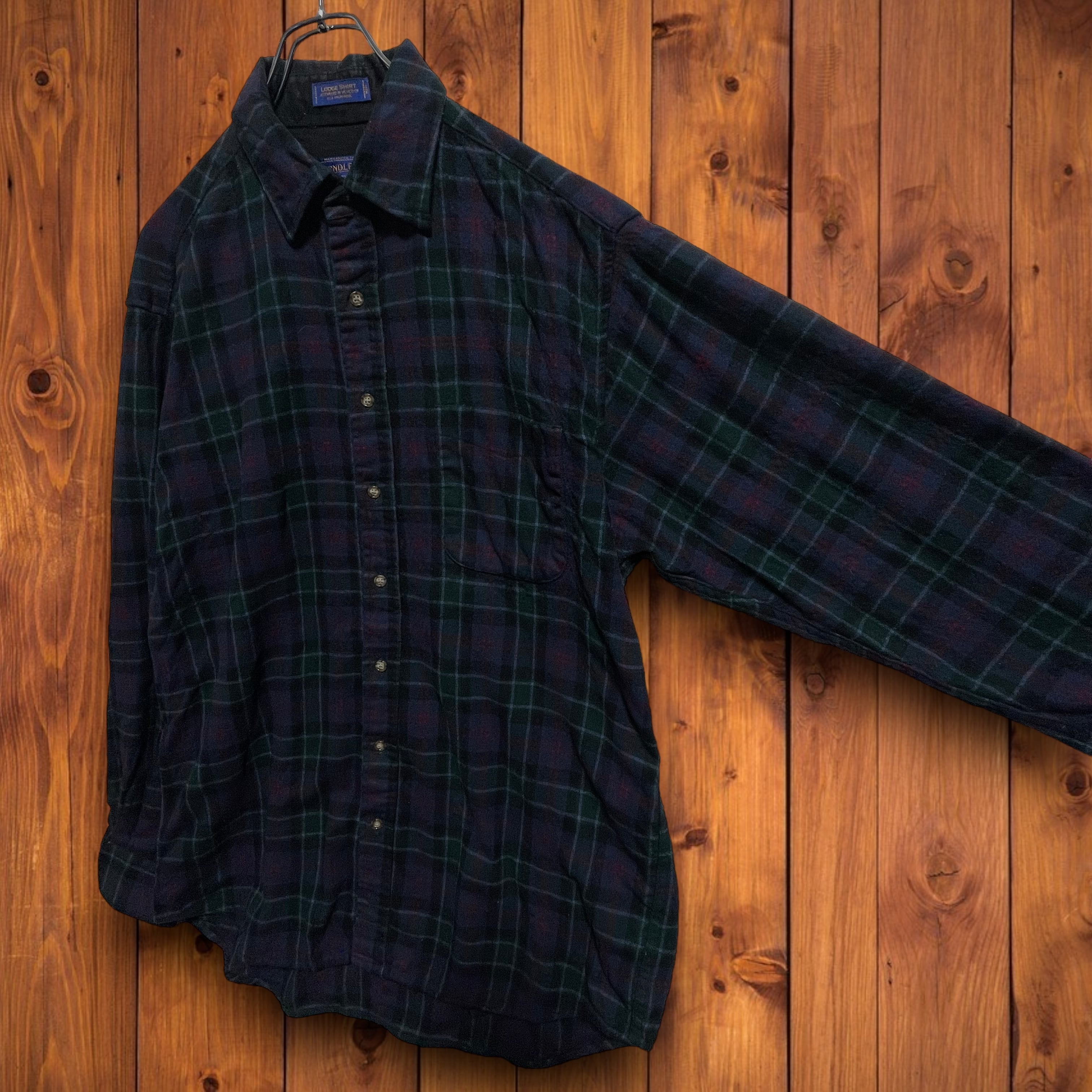 PENDLETONペンドルトン 90sヴィンテージ チェック柄 フランネルシャツ