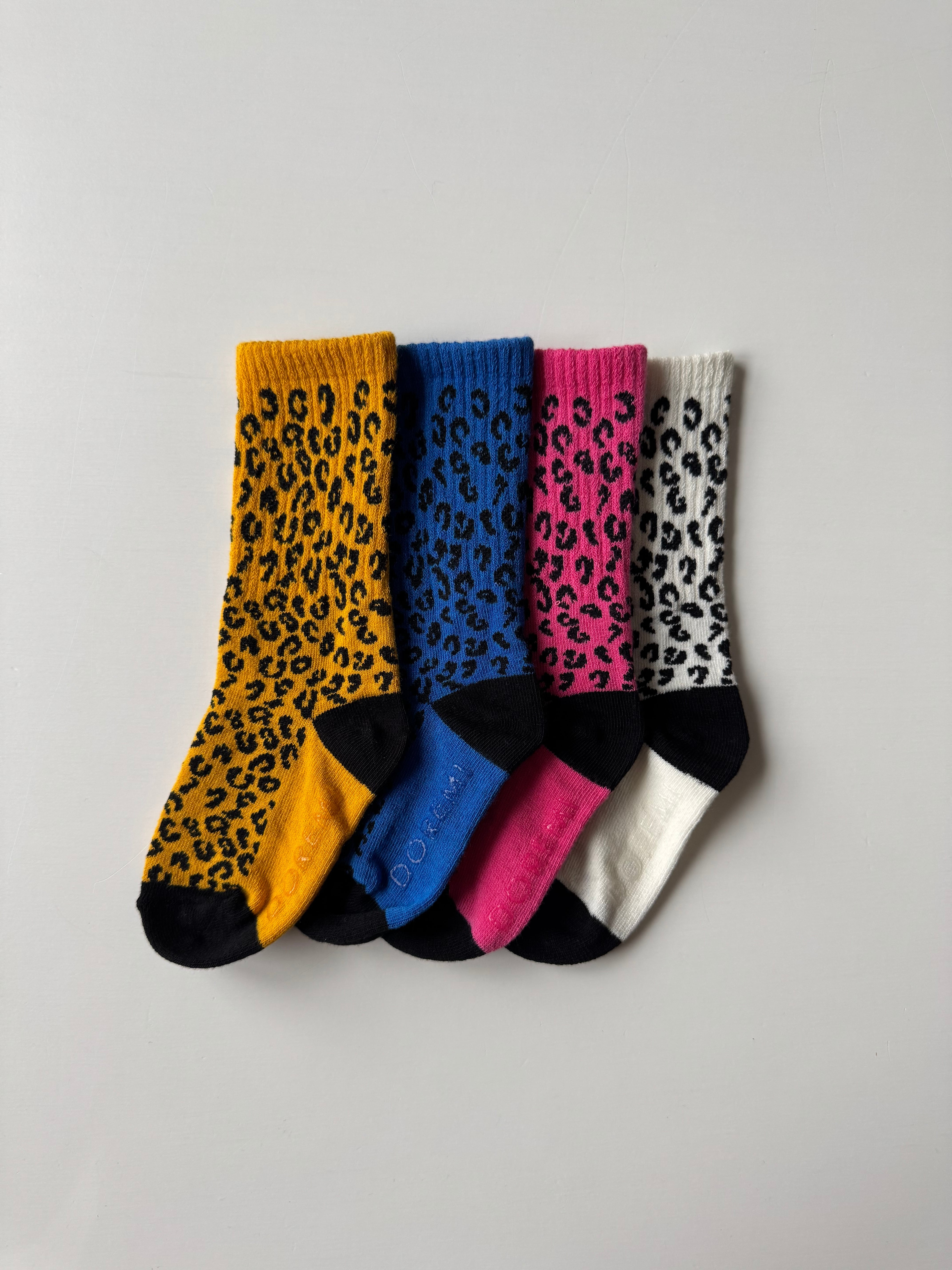 4set レオパード socks（12〜22cm）4248