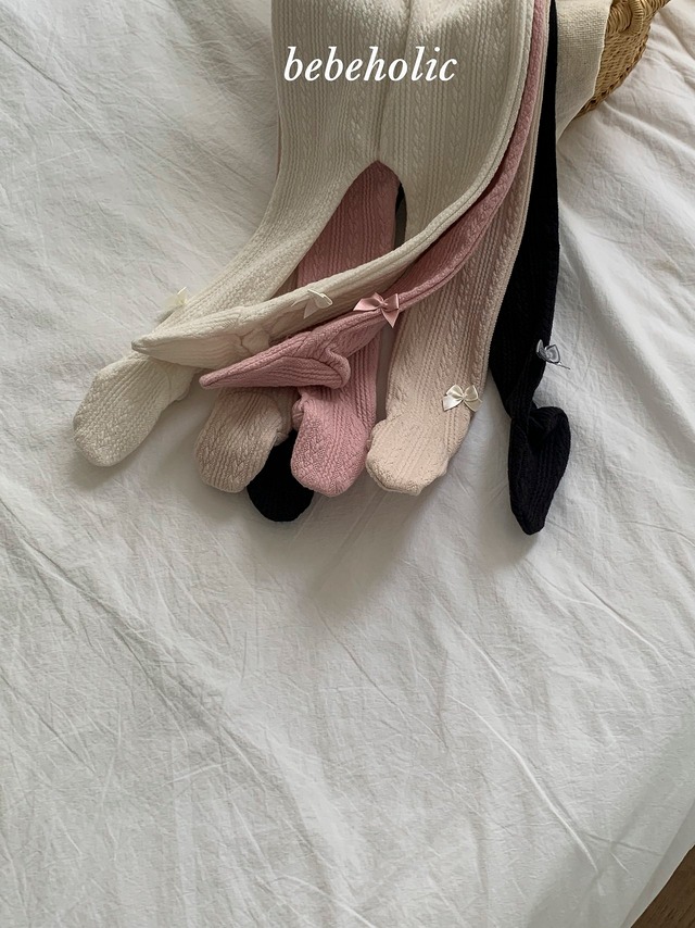 ⭐︎即納⭐︎[bebeholic] ribbon tights