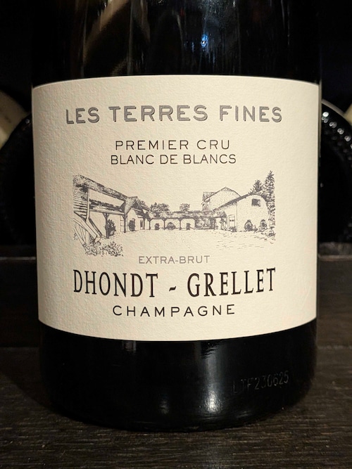 NV LES TERRES FINES BLANC DE BLANCS EXTRA BRUT/ DHONDT GRELLET【フランス・シャンパーニュ】