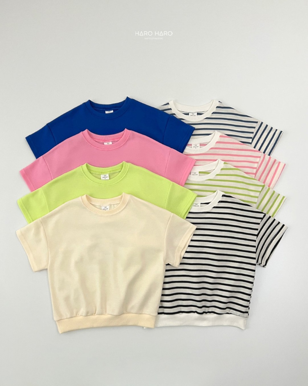 [HARO HARO] (1+1) Picnic Sweatshirt / [하로하로] (1+1)피크닉맨투맨