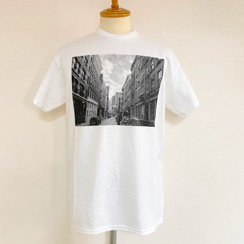 【Star & Stripe】 Monotone Photo Print T-shirts　GA2406