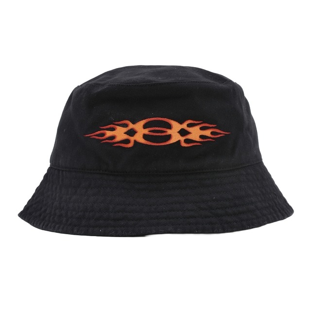 【BALENCIAGA】Bucket Hat（BLACK/ORANGE）