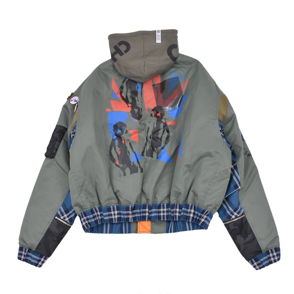 KIDILL 25aw ジャケット 46 seditionaries KIDILL】SEDITIONARIES MA-1 JACKET | AYIN
