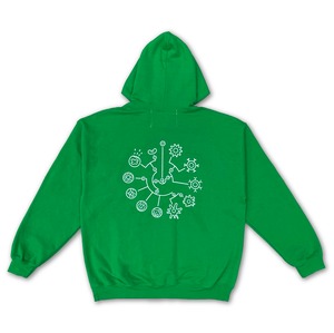 Immune Cell Differentiation Hoodie Green