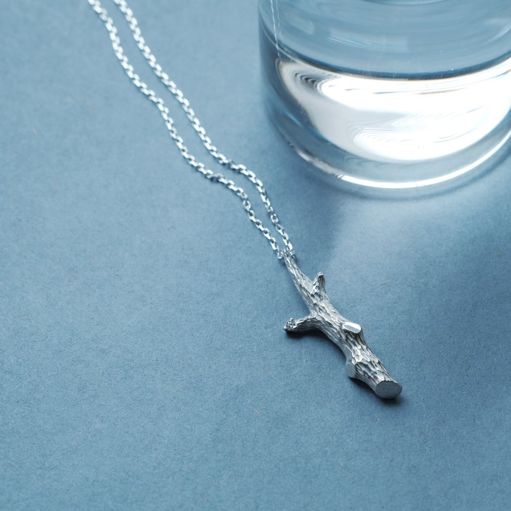 天然ダイヤモンド　Silver925 ネックレス 未使用保管品 天然ダイヤモンドSilver925 ネックレス 未使用保管品