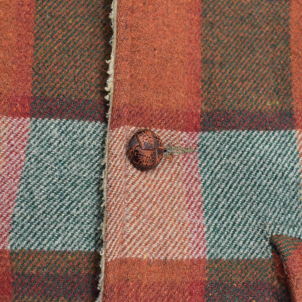 雰囲気系 70～80s WEATHERGUARD by Shand チェック ランチコート