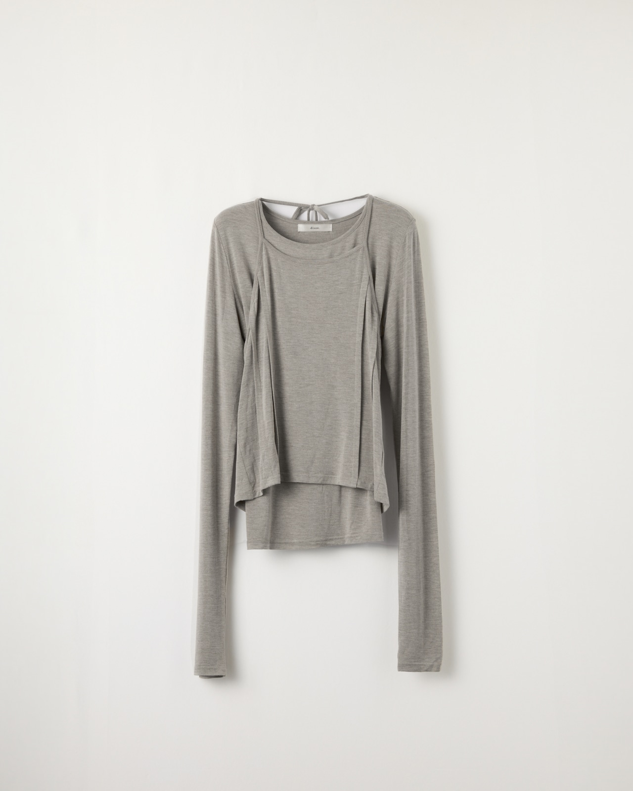 DU260721 Halter Neck Layered Tops