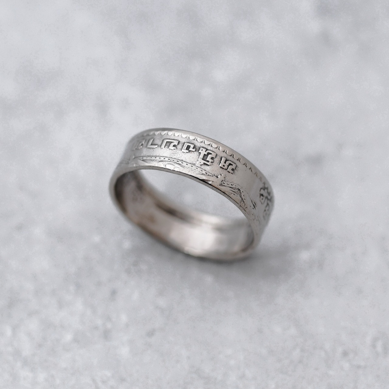 タイ 1バーツ コインリング｜THAILAND 1BAHT COINRING