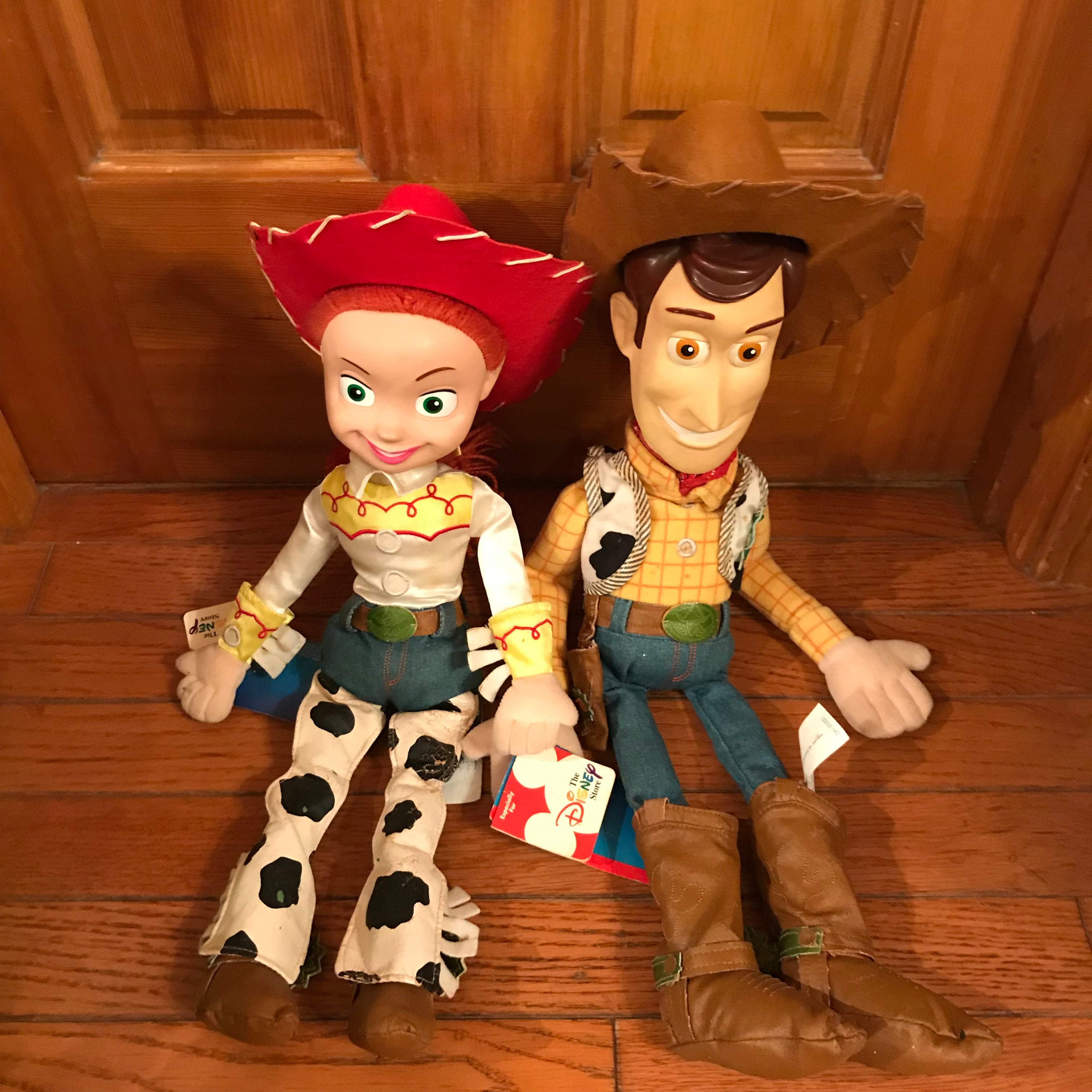 【サイズ大】アメリカ購入 ジェシー(Jessie)トイストーリー(Toy Story)のぬいぐるみ ソフビフィギュア アメトイ雑貨
