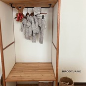 韓国子供服 / 26Autumn / 〖取寄〗Brodyjane / ストレッチレオセットアップ / ベビー服 / 赤ちゃん服 / 上下セットアップ *S/M*