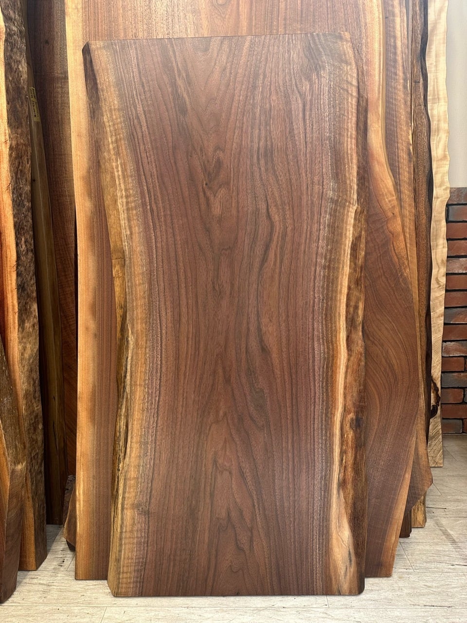 ウォールナット_1300×590× _青山店_テーブル天板/一枚板 261980-2