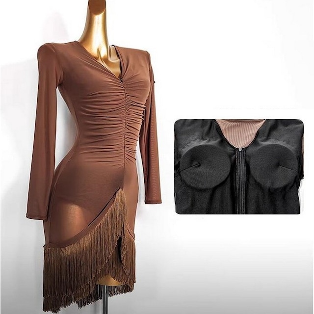 ボディラインエレガンス フリンジドレス ds0099