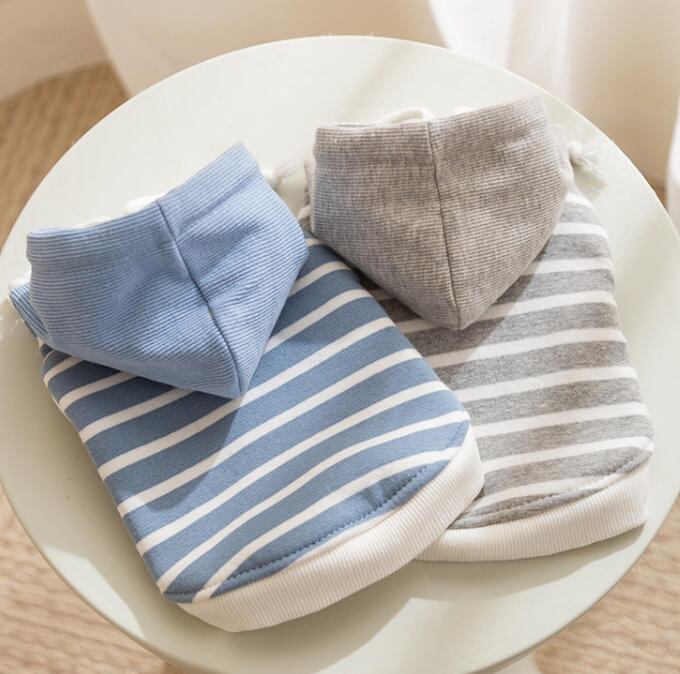 〖予約〗1103246 淡色ボーダーパーカー