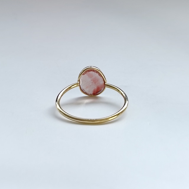 【raw cut ring】~アンデシン/アメトリン~