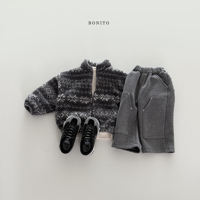 〚予約〛snow dannburu zip up <kids><Jr>