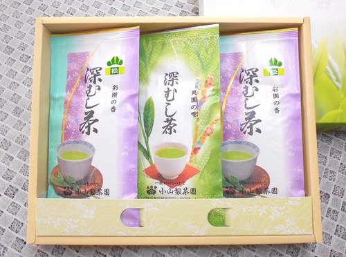 深むし茶詰合せ 「茶園の雫」