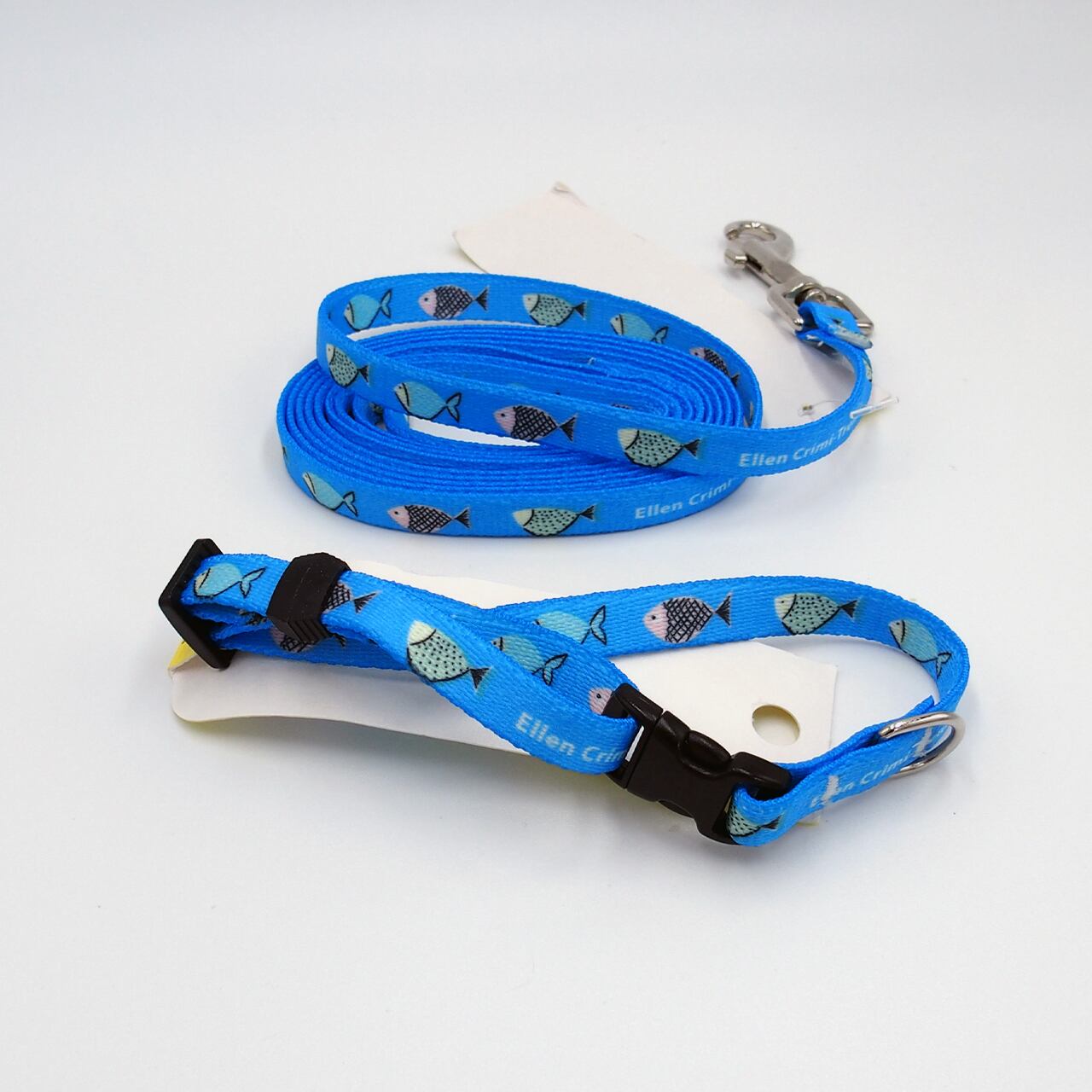 Go Fish　首輪＋リードセット　XS サイズ - Yellow Dog Design