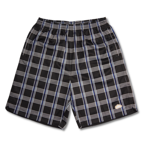 LOLAS CHECK MATE MESH SHORTS BLACK