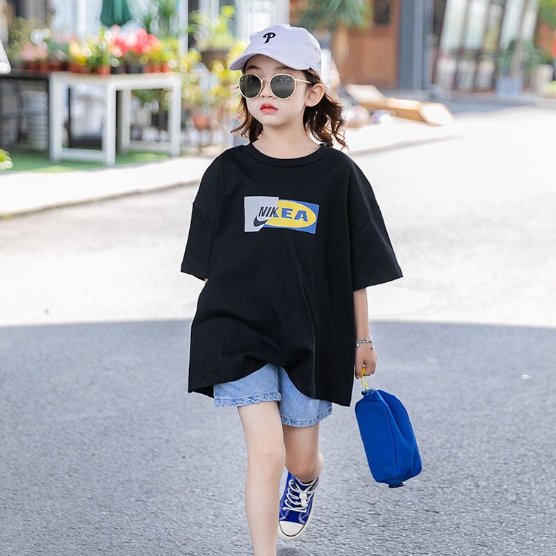 サマーTシャツ ホワイトルーズトップス 薄手 コットン 夏物 トレンディボーイ89866944487