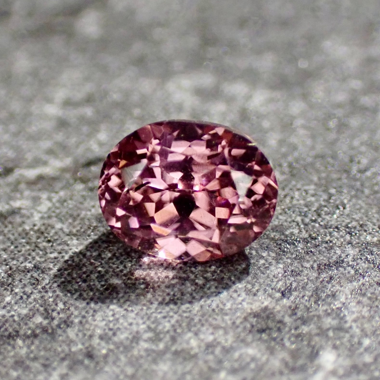 Red/Pink Zircon 4.8×3.9mm 0.56ct Cambodia | One Loose