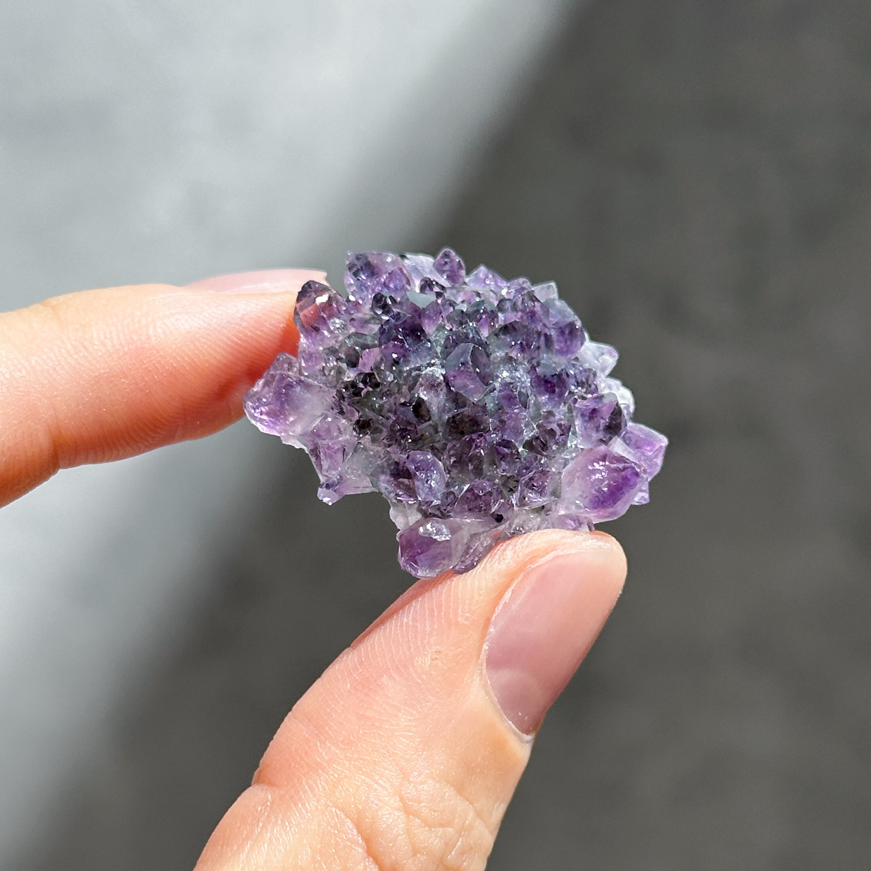 ウルグアイ産フラワーアメジスト 原石52◇ Flower Amethyst ◇天然石