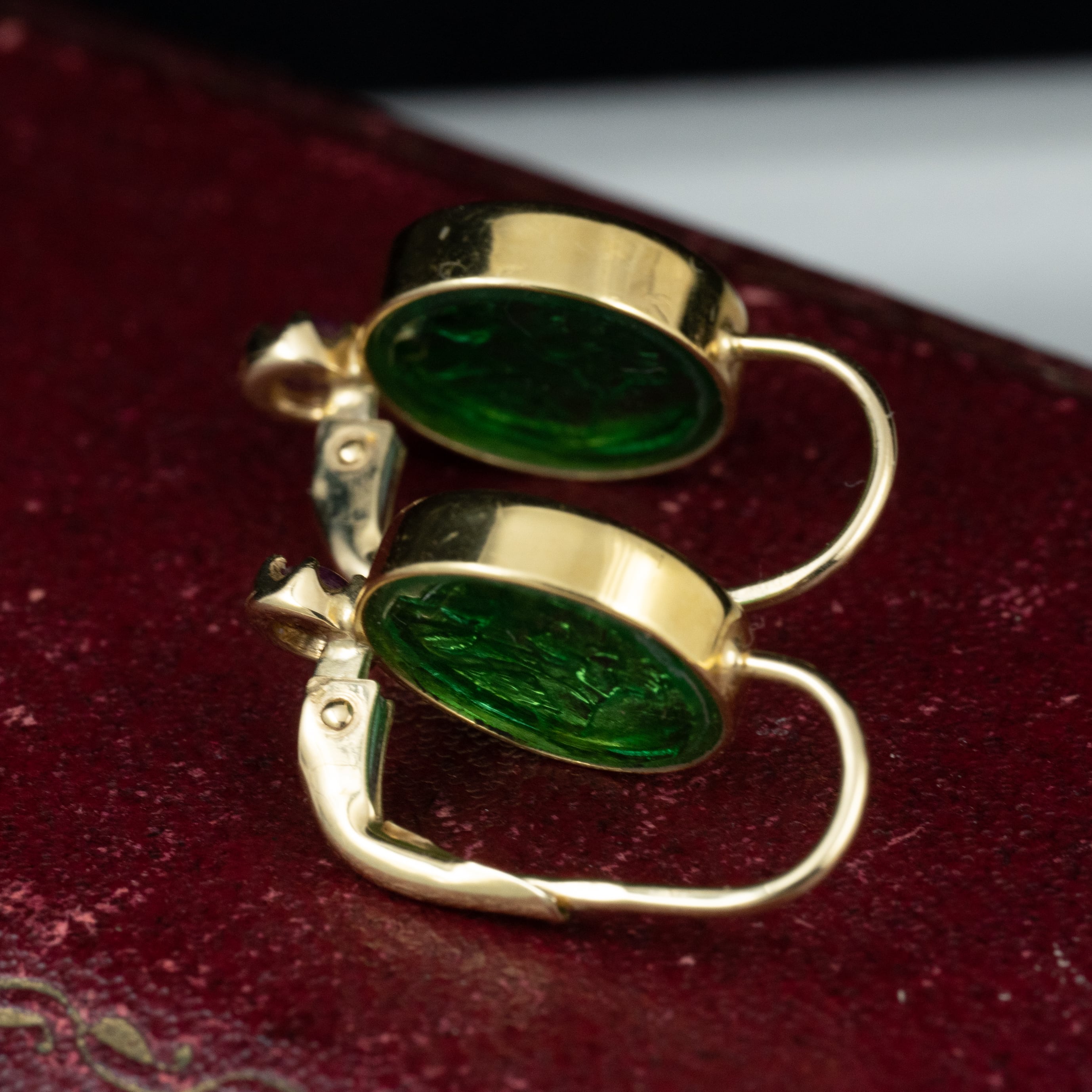 ペンダントトップ K14 585 YG 天然ひすい 豪華 K14 585 K10 翡翠