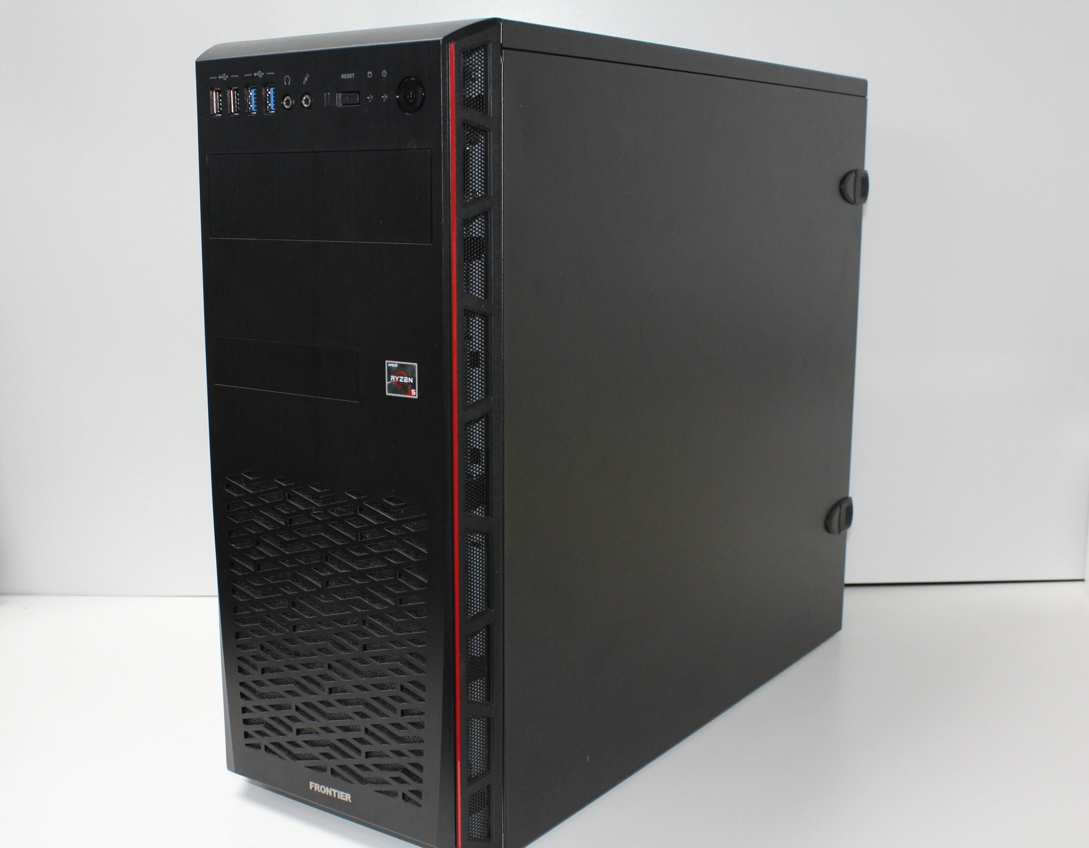 【中古デスクトップPC】FRONTIER〈FRGA500シリーズ〉AMD Ryzen 5/SSDGB+HDD2TB/メモリ8GB ⑥ 中古デスクトップPC】FRONTIER〈FRGA500シリーズ〉AMD Ryzen 5/SSDGB+