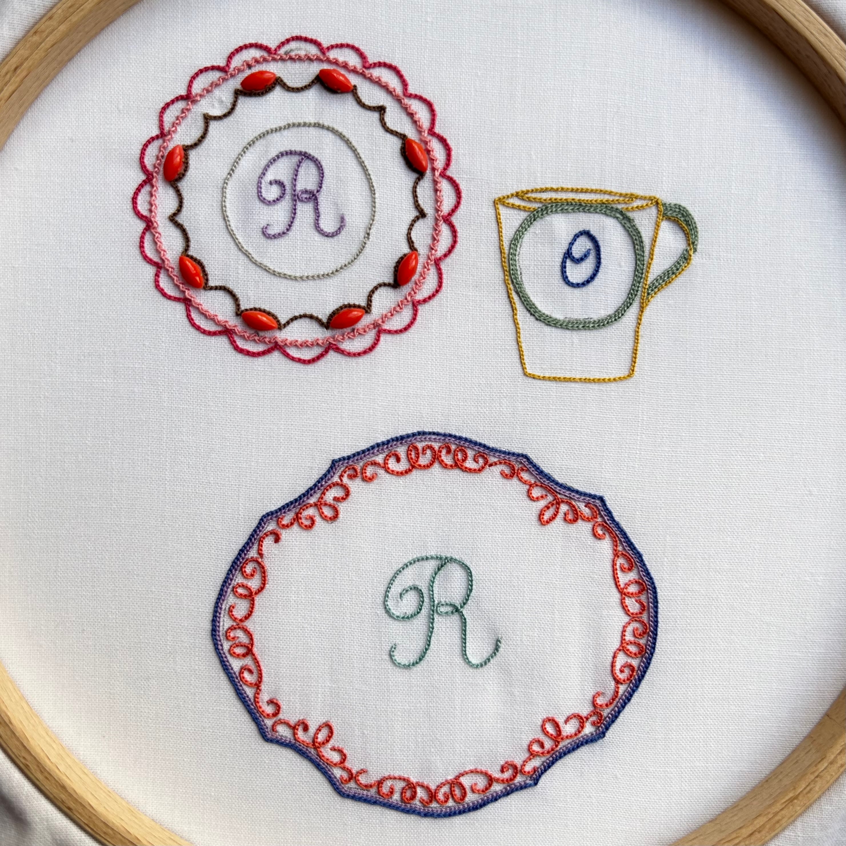 SET | Rika Ogasawara｜ 福岡 フランス オートクチュール ボヴェ刺繍