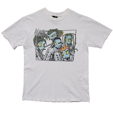 VINTAGE ヴィンテージ 90s 1999 Korn Issues Giant Body コーン イシューズ ジャイアント ボディ ヴィンテージ 半袖Tシャツ カットソー ブラウン