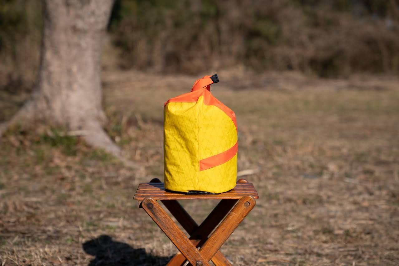 マルチポーチ Journey pouch イエロー×オレンジ