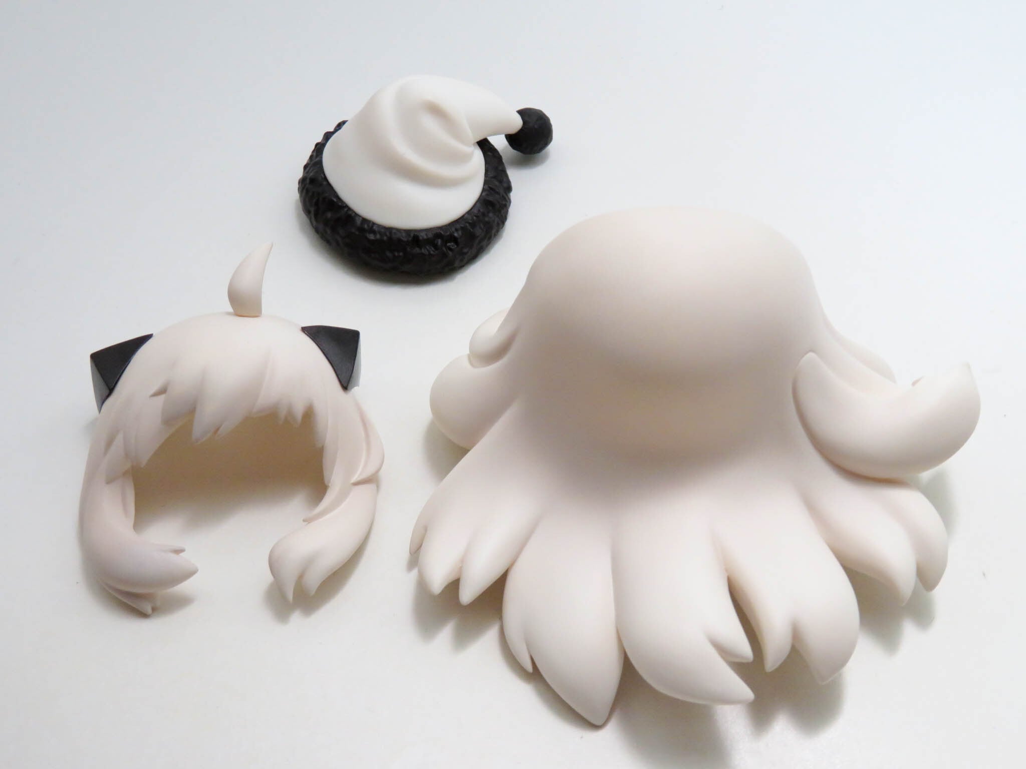 再入荷(A-ランク)【542】 北方棲姫 髪パーツ ロング、帽子付き ねんどろいど