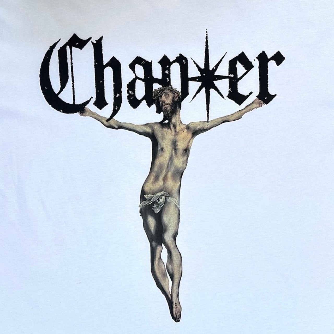 CHAPTER / jesus tee white