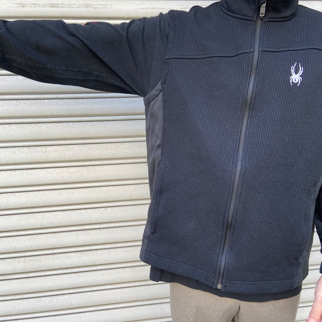 SPYDER スパイダー テックフリースベスト コアセーター ブラック L