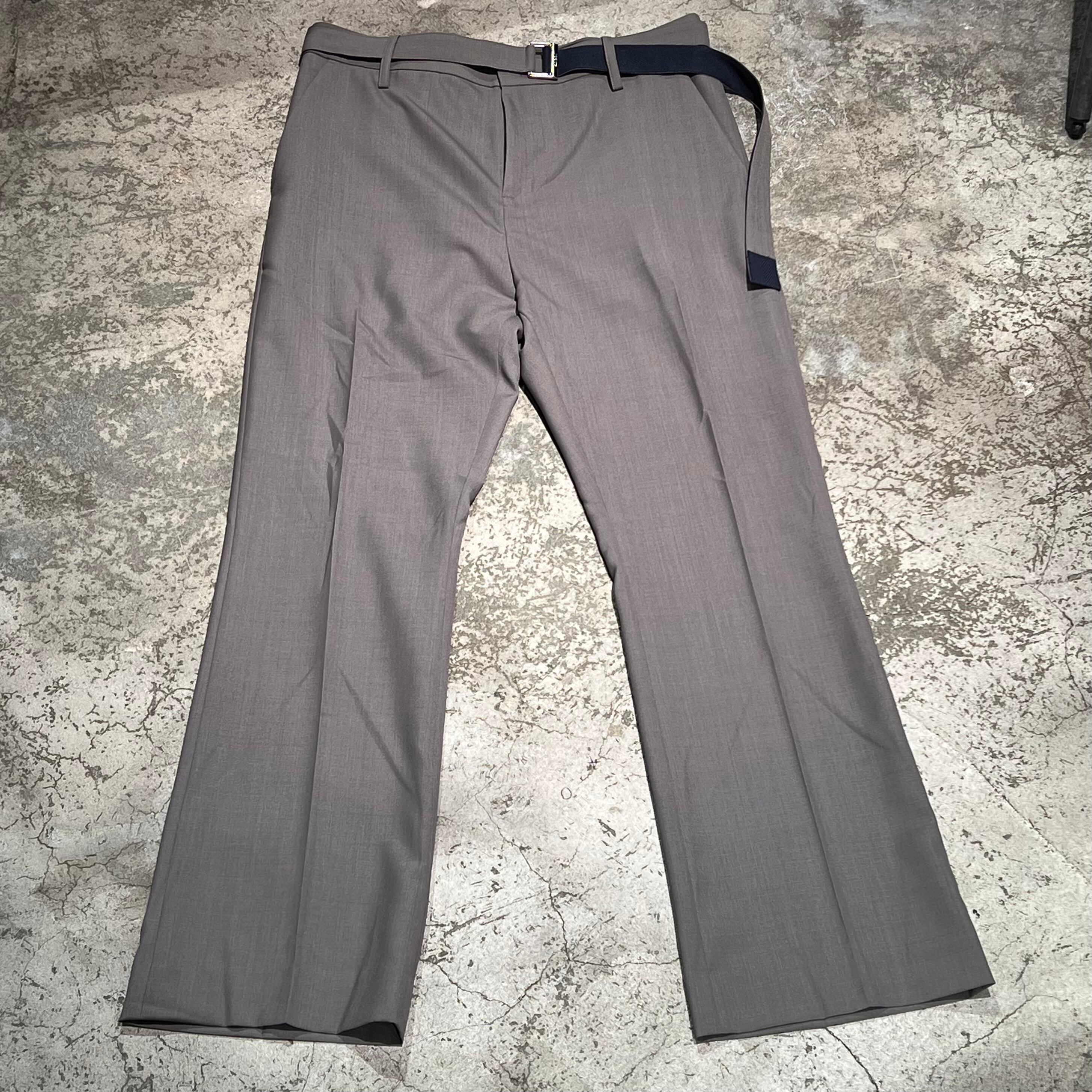 sacai サカイ 23-02953M Suiting Pants スラックスパンツ SIZE2