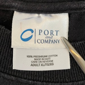 【PORT&COMPANY】マイケルジョーダン Tシャツ ロゴ ジャンプマン ワンポイント XL US古着 アメリカ古着