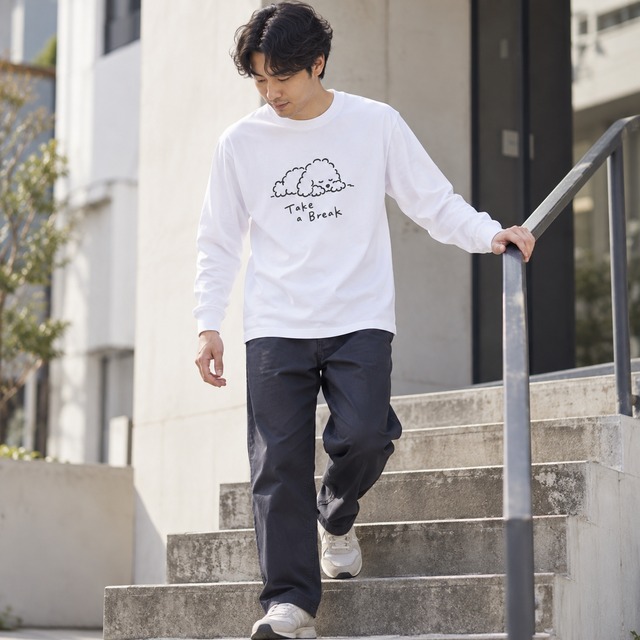 TAKE A BREAK|長袖Tシャツ