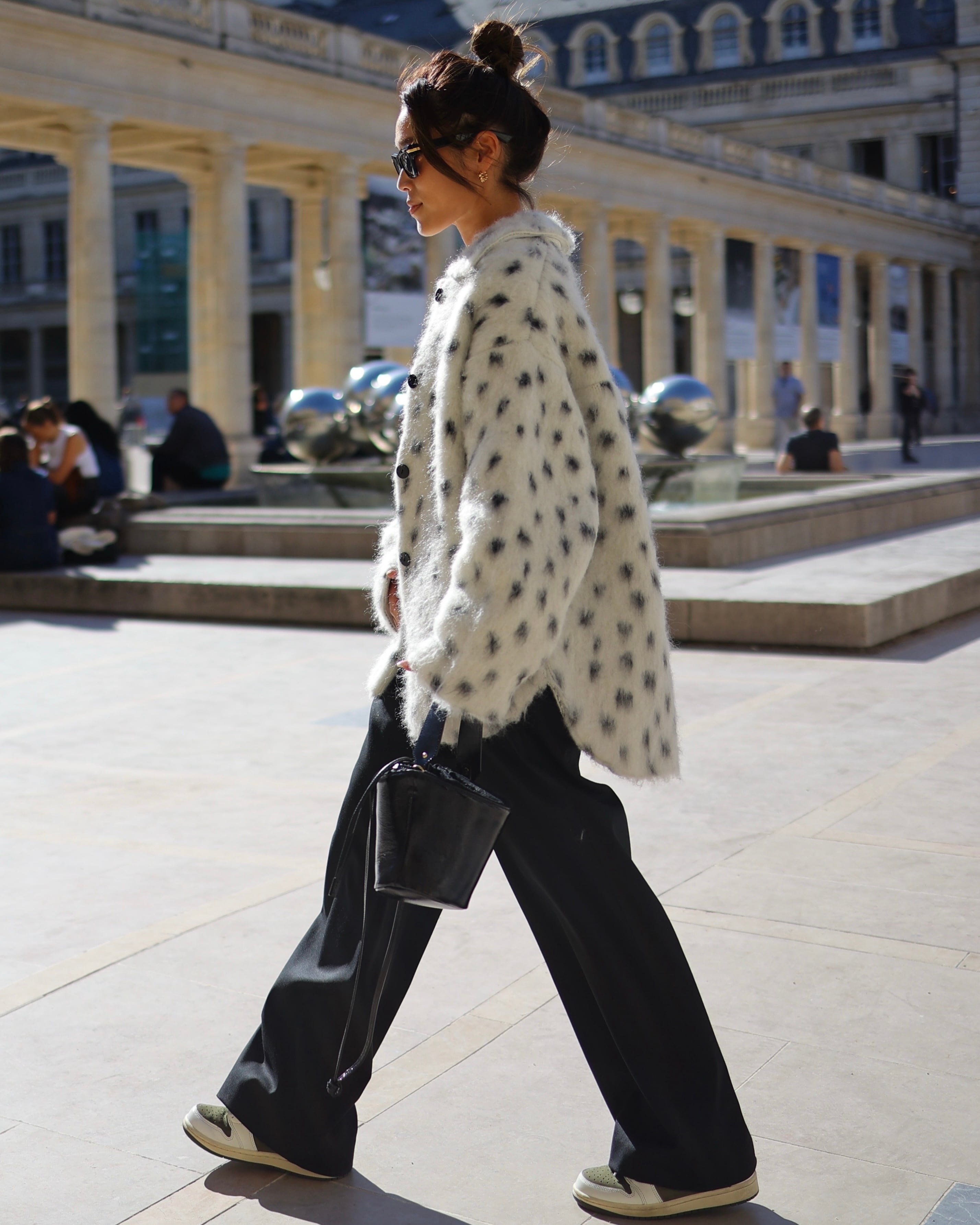 GPG-605 Dalmatian Knit Jacket | gypsohila