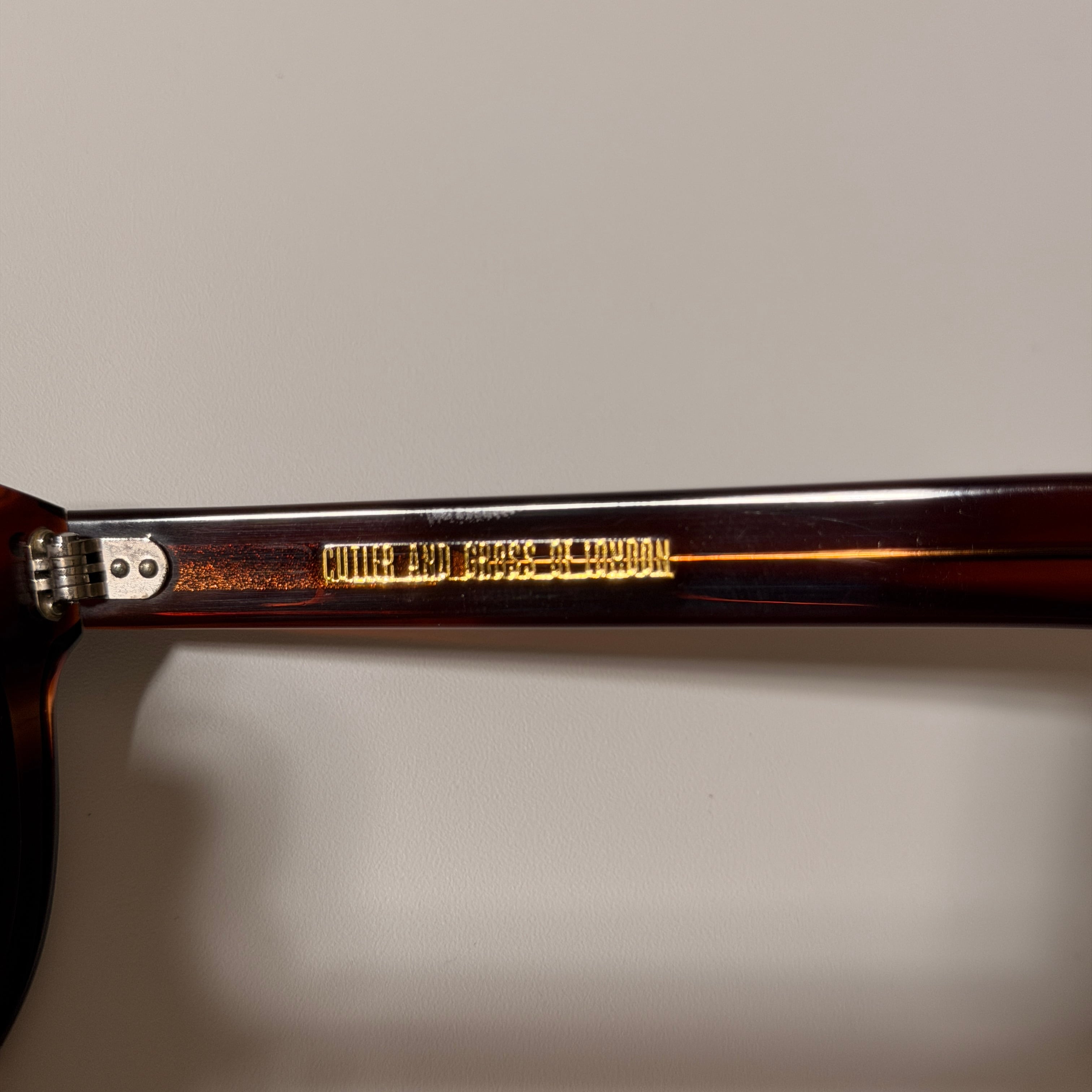 CUTLER AND GROSS Sunglasses Brown | ASSET VINTAGE アセットヴィンテージ