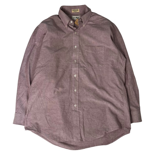 【80's】【Made in USA】L.L.Bean    長袖シャツ　L