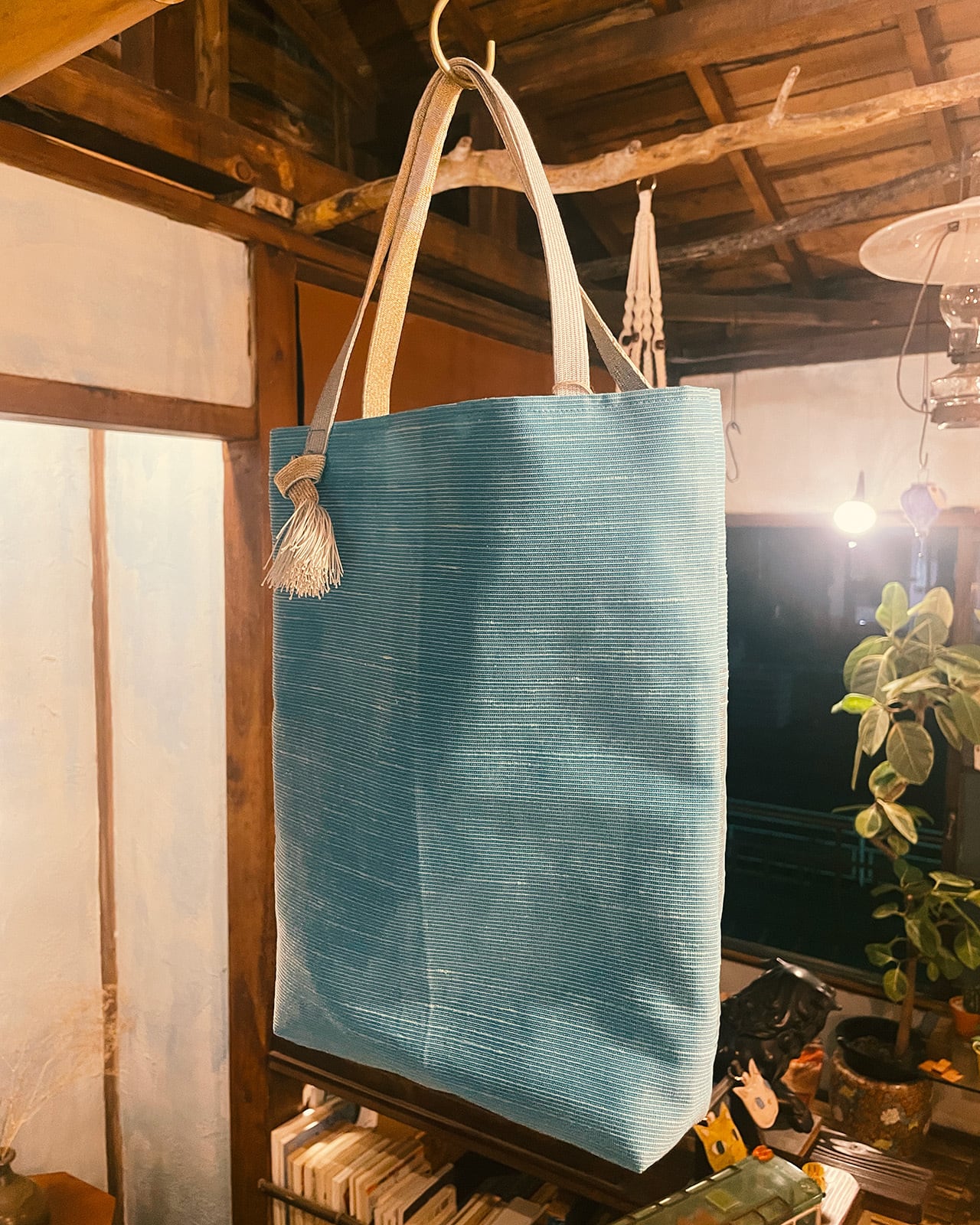 Butterflies obi tote bag / 蝶々模様 帯 トートバッグ | HARUNA