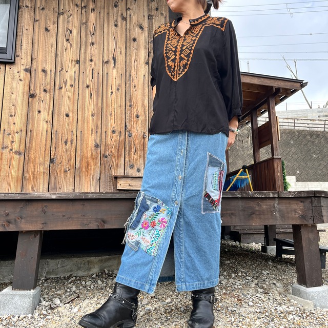 ボヘミアンブラウス