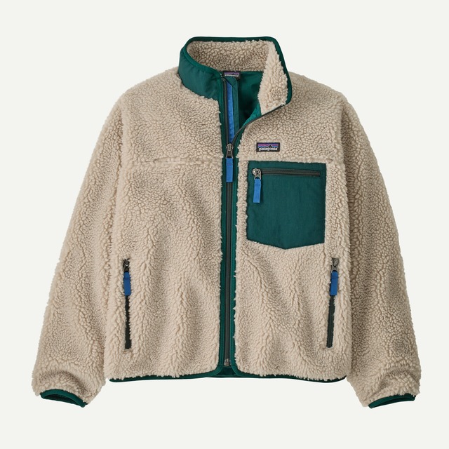 patagonia　K's REVERSIBLE READY FREDDY HOOD  Oar Tan キッズ・リバーシブル・レディ・フレディ・フーディ