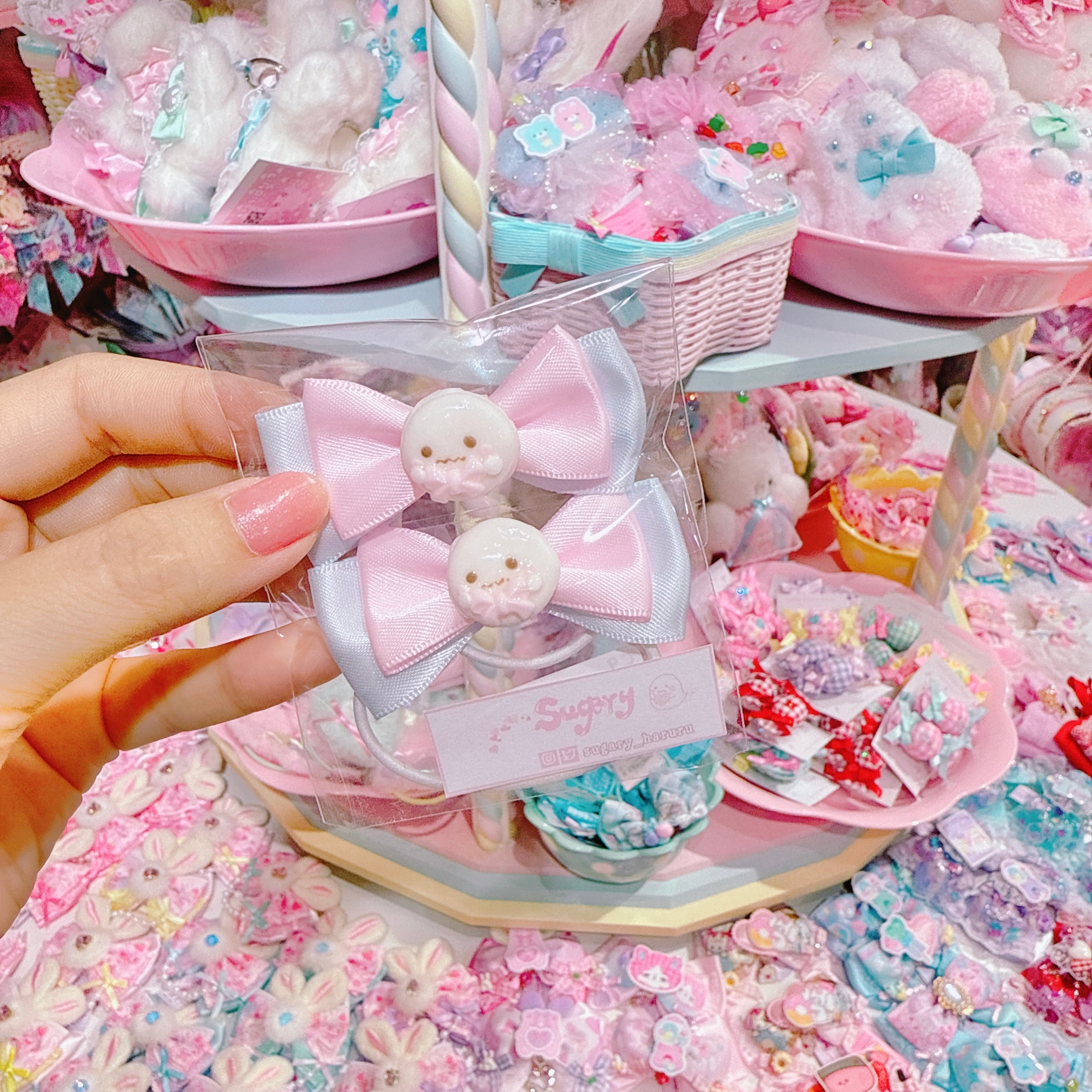 【C9】23-20ぷちリボンヘアゴムセット