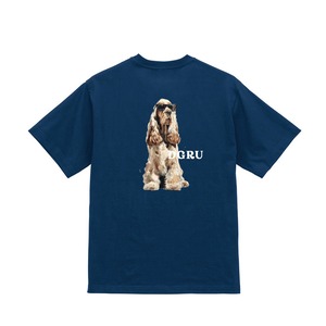イングリッシュ・コッカー・スパニエル　バックデザインTシャツ