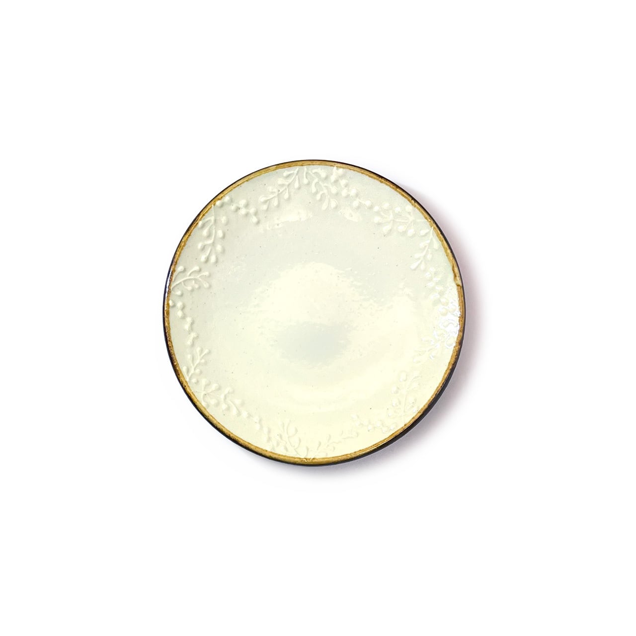 nagaremo】いっちん 五寸皿 [やちむん] | 【琉球ガラス】と【やちむん