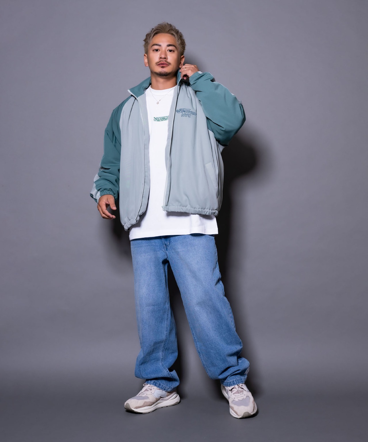 LITE PUFF COLOR TRACK JACKET［REJ099］