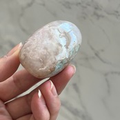 フラワーアゲート パーム7-1*桜瑪瑙*天然石インテリア*パワーストーン*天然石置き物