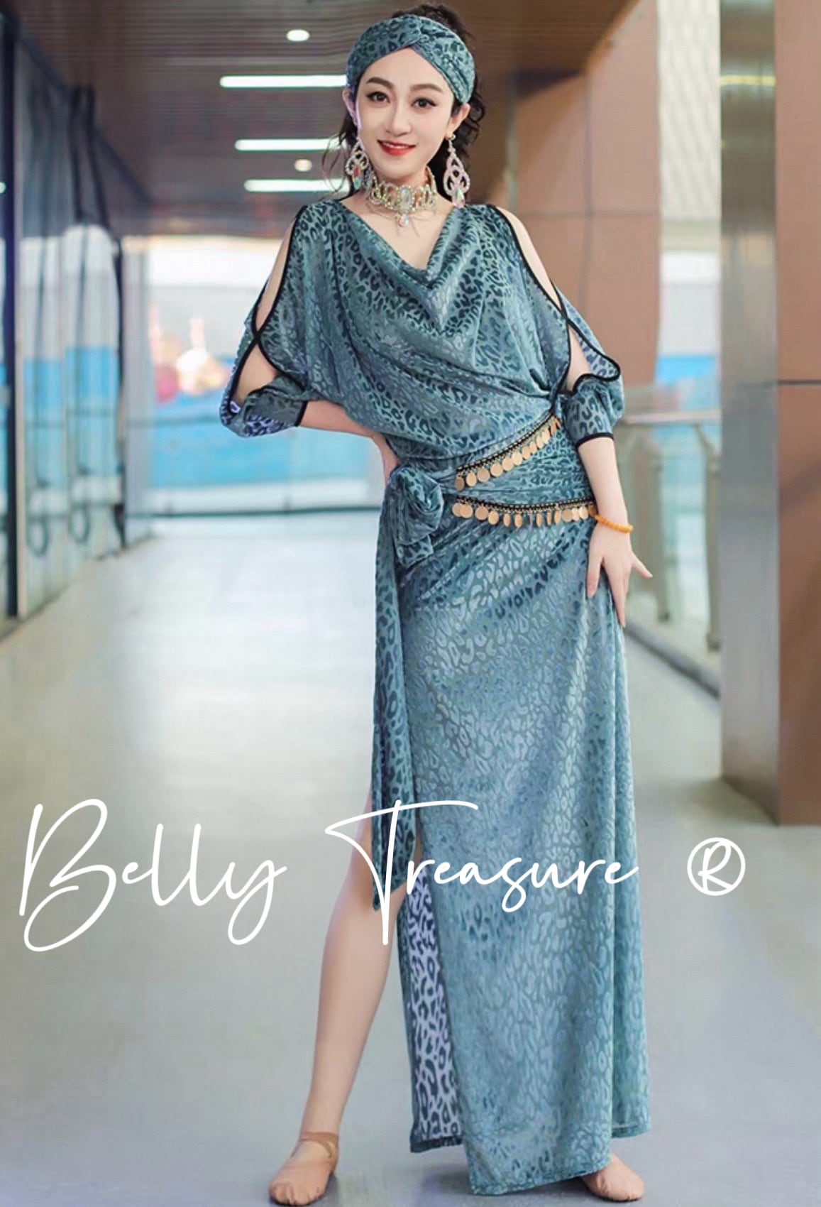 ベリーダンス 2カラー バラディドレス MDW DW326 202503 | Belly