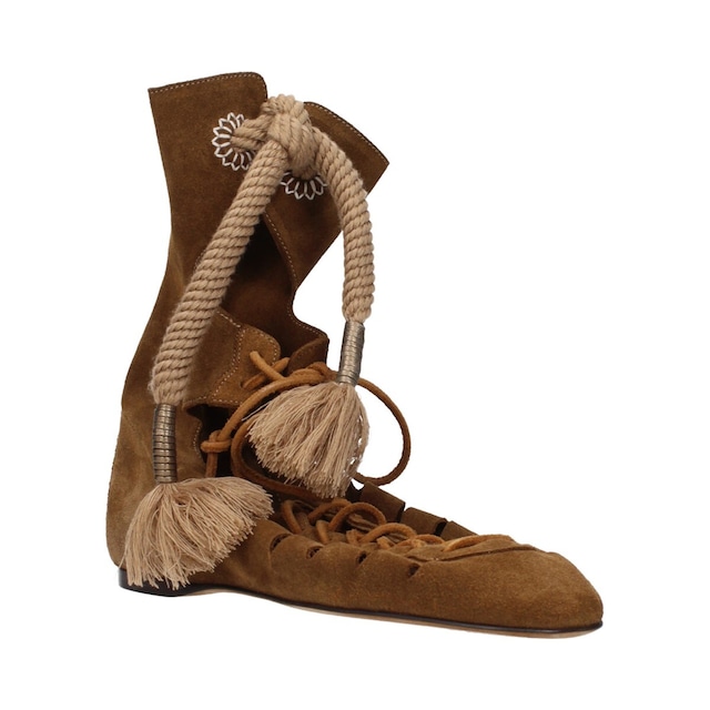 ISABEL MARANT イザベルマラン レディース アンクルブーツ スエード ブラウン
